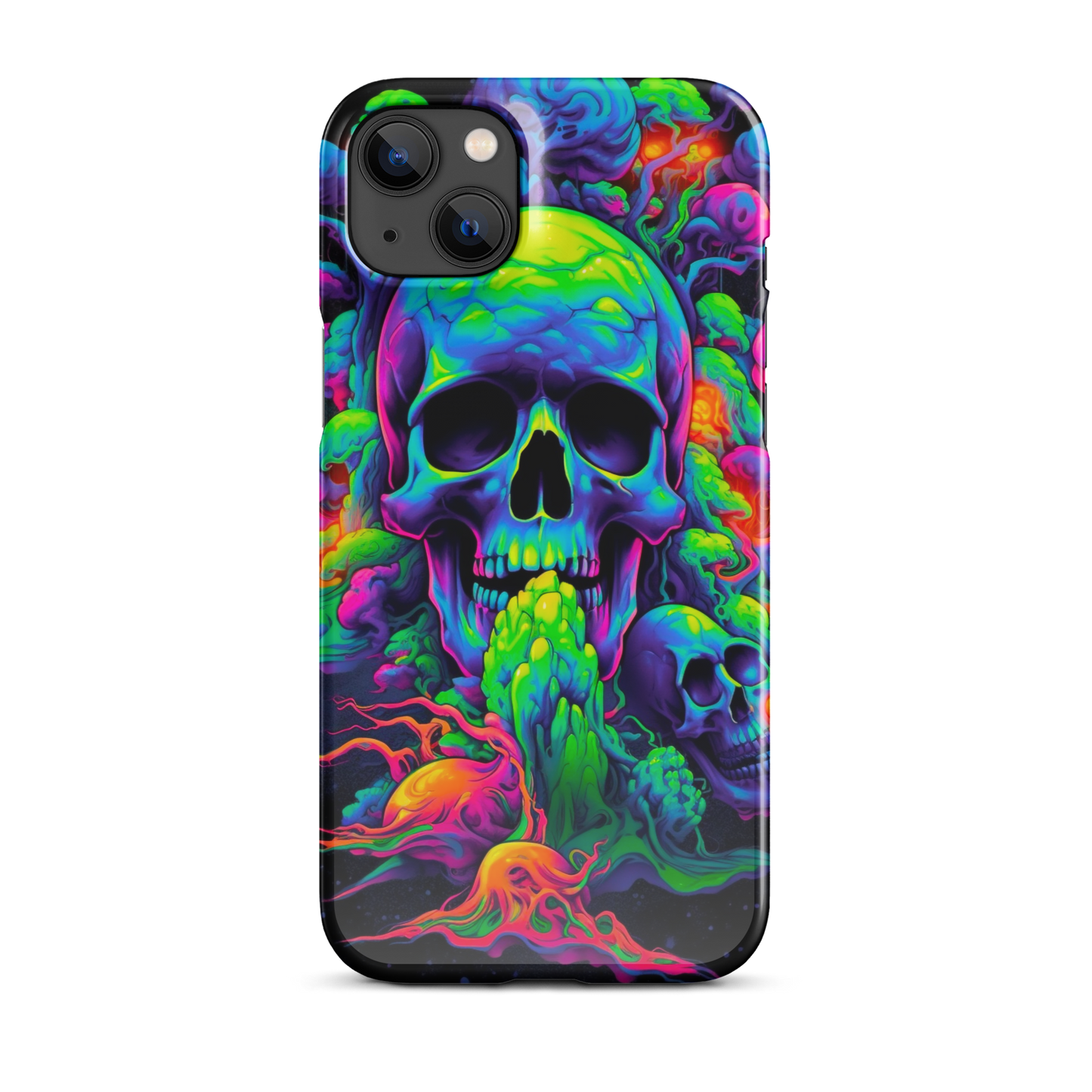 Psychedelic Skulls and Jellies | Snap case for iPhone®