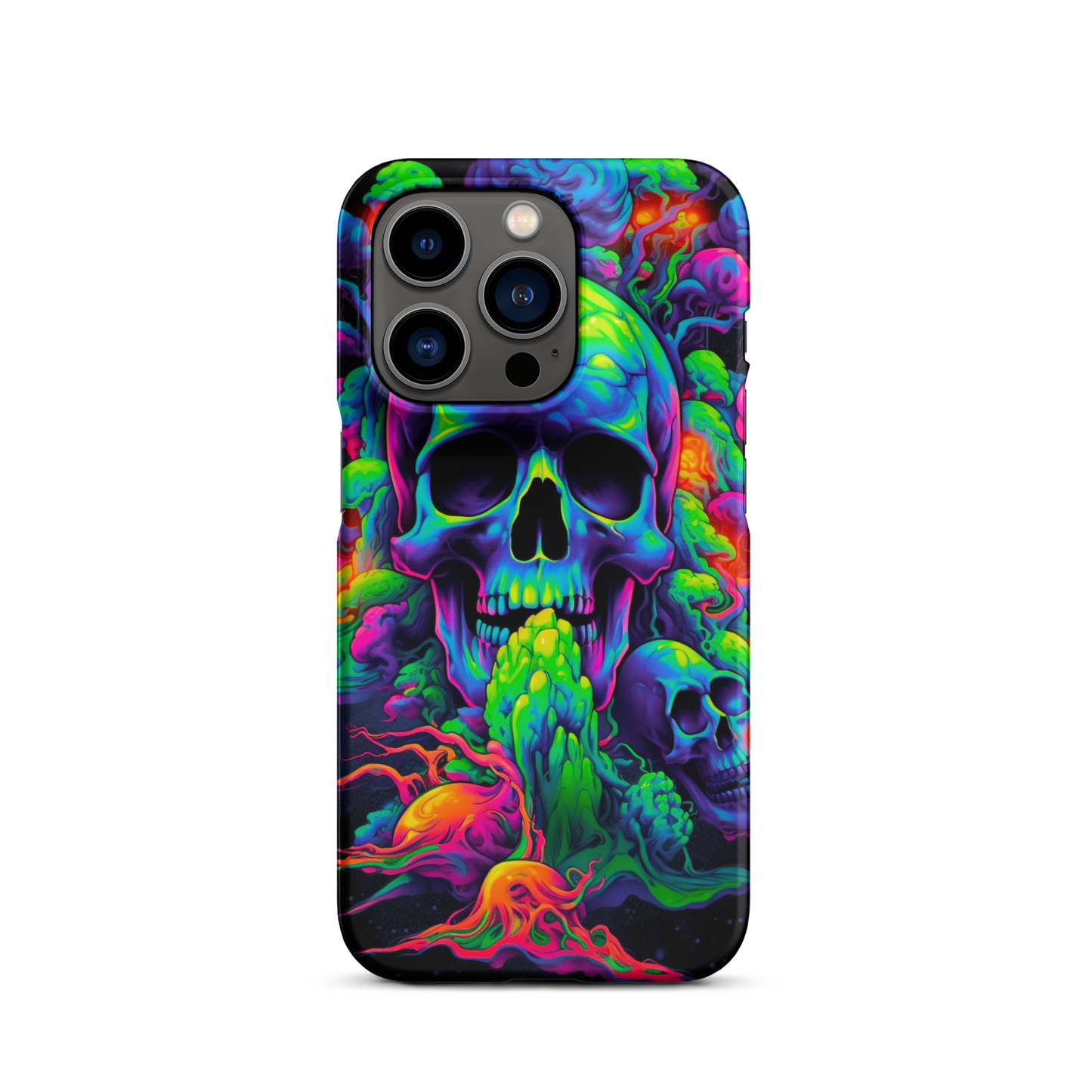 Psychedelic Skulls and Jellies | Snap case for iPhone®